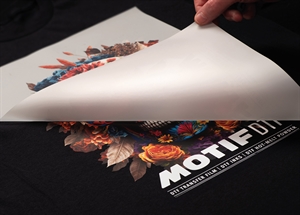 Motif Premium Coated Instant Hot Peel DTF Pet Transfer Film 75mic - 30 cm x 100 метра